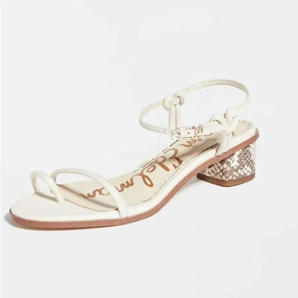 Sam Edelman white strappy sandals - Picture 7 of 8